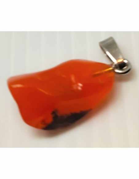 Pendentif Opale de feu 20mm