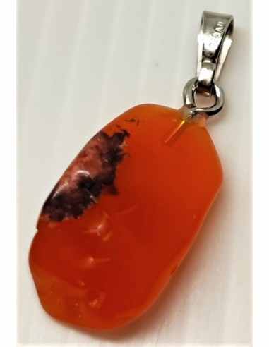 Pendentif Opale de feu 20mm