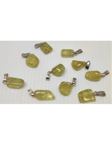 Apatite jaune pendentif