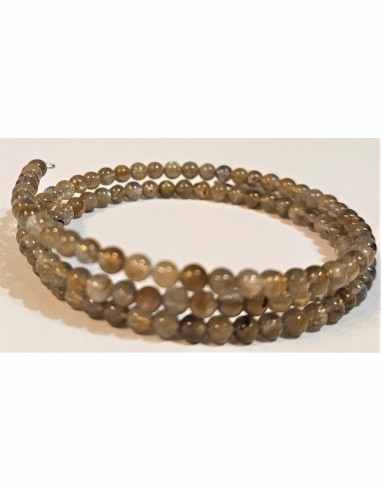 Bracelet jonc Labradorite 4mm
