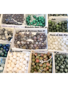 Pierres certifiées toutes dimensions et diverses formes,...