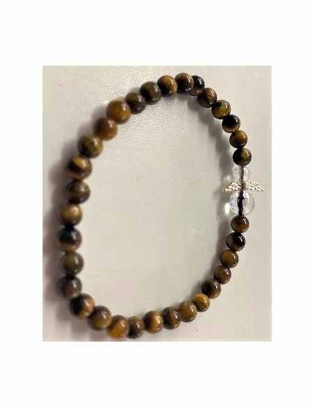 Bracelet enfant cornaline ange