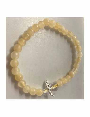 Bracelet enfant cornaline ange