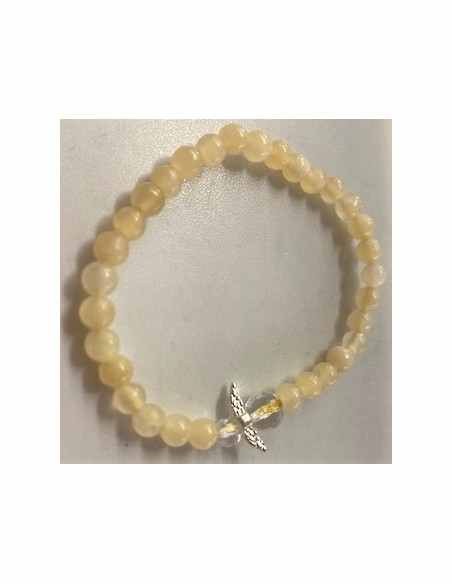 Bracelet enfant cornaline ange