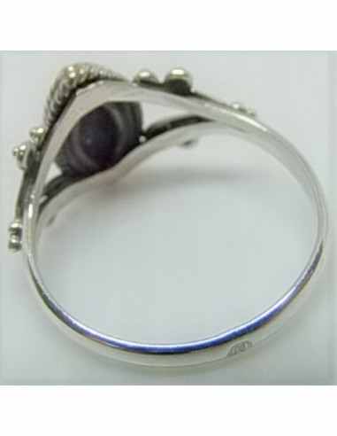 Bague lapis lazuli argent