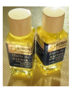 Huile saphir