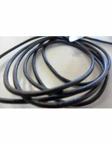 Cordon cuir toutes couleurs