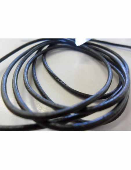 Cordon cuir toutes couleurs