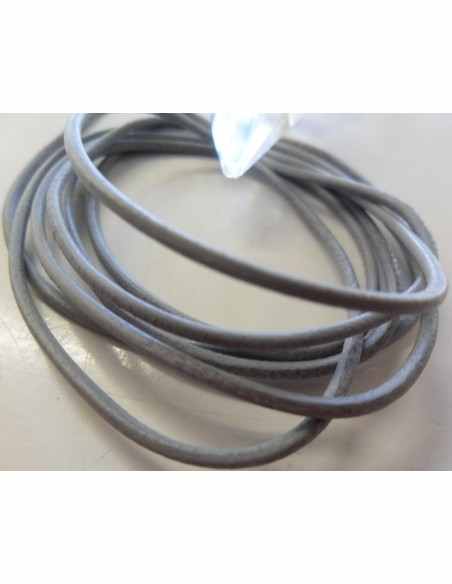 Cordon cuir toutes couleurs