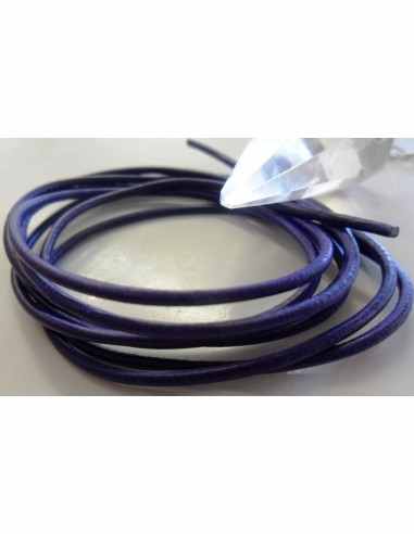 Cordon cuir toutes couleurs