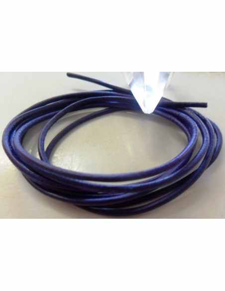 Cordon cuir toutes couleurs