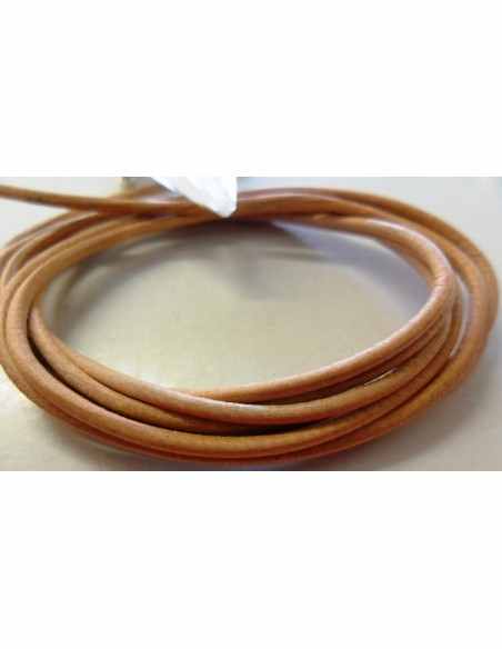 Cordon cuir toutes couleurs
