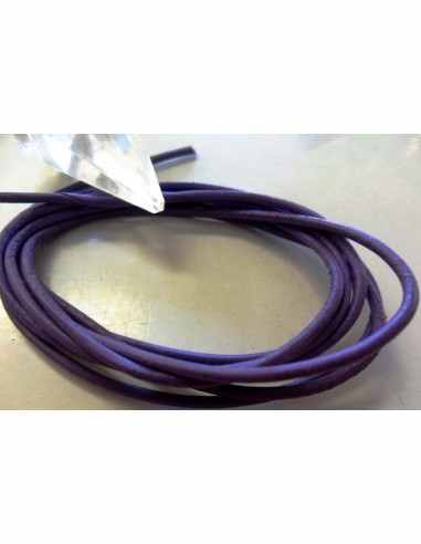 Cordon cuir toutes couleurs