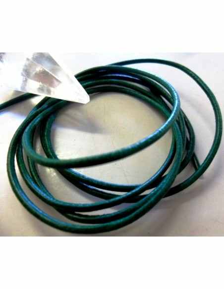 Cordon cuir toutes couleurs