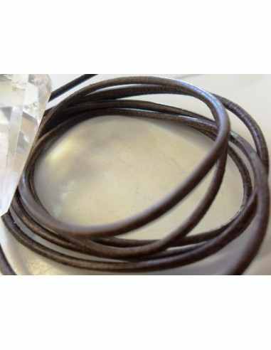 Cordon cuir toutes couleurs