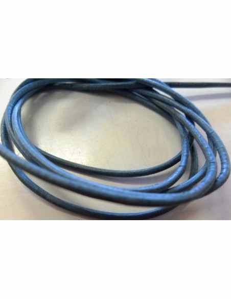 Cordon cuir toutes couleurs