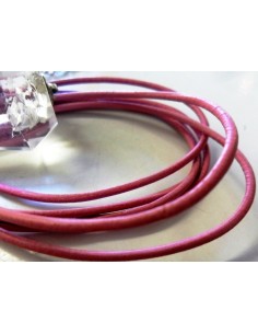 Cordon cuir toutes couleurs