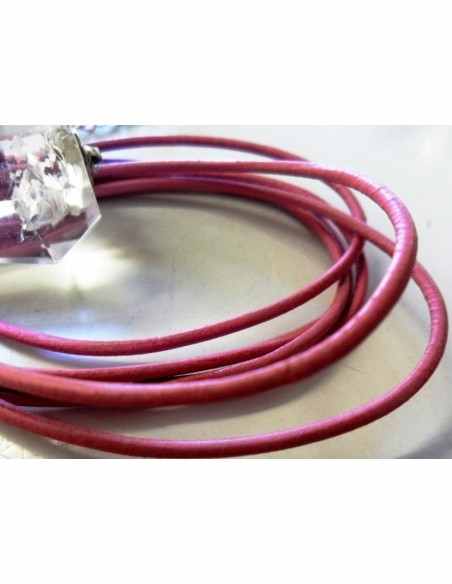 Cordon cuir toutes couleurs