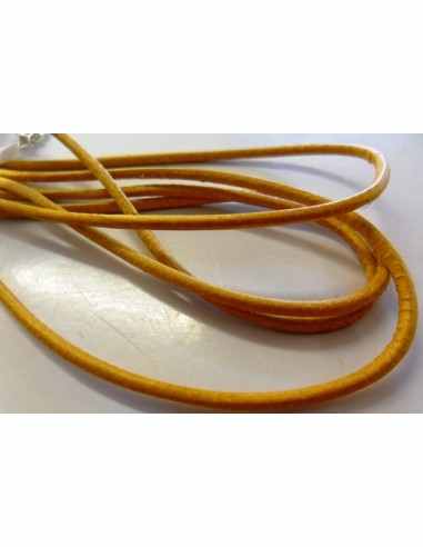 Cordon cuir toutes couleurs
