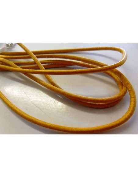 Cordon cuir toutes couleurs