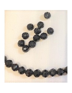 Spinelle noire 4mm facettée 2