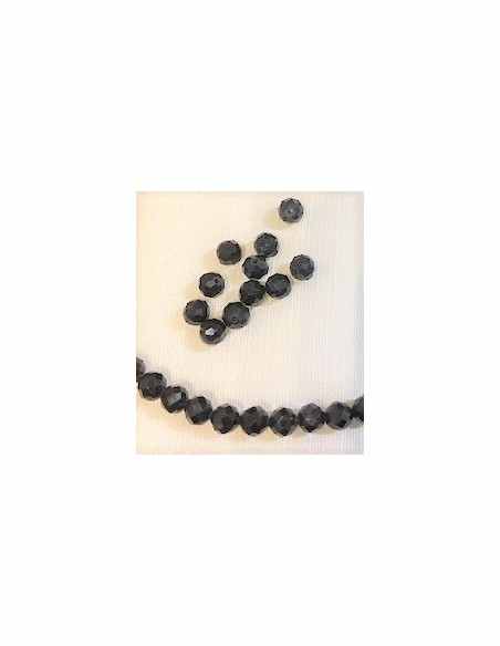 Spinelle noire 4mm facettée