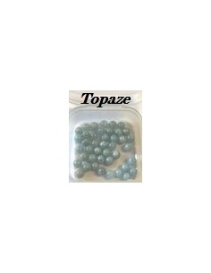 Topaze 4mm pierres pour la creation bijoux