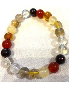 Bracelet pierres motivation 8mm
