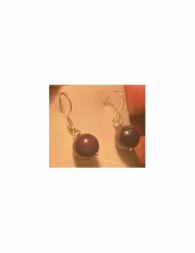 Boucles d'oreilles en Sugilite