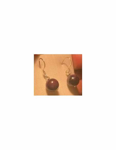 Boucles d'oreilles en Sugilite