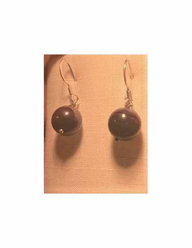Boucles d'oreilles en Sugilite