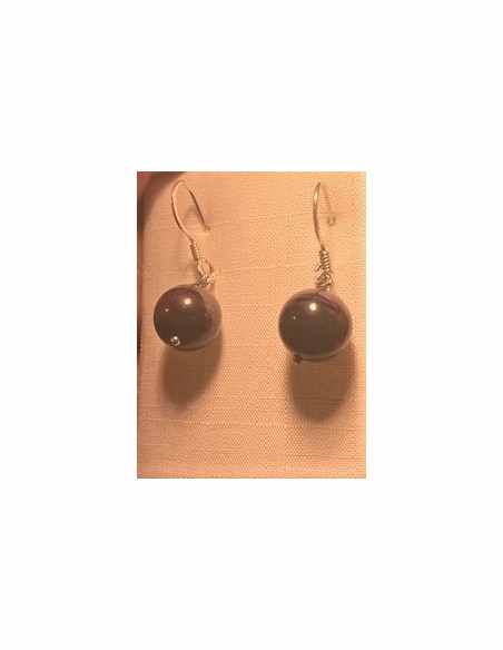 Boucles d'oreilles en Sugilite