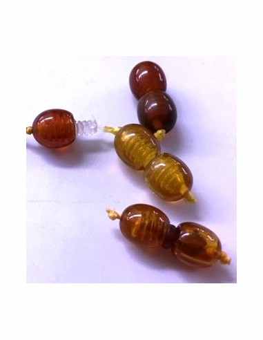 Collier ambre 7mm
