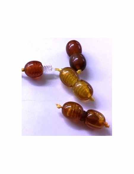 Collier ambre 7mm