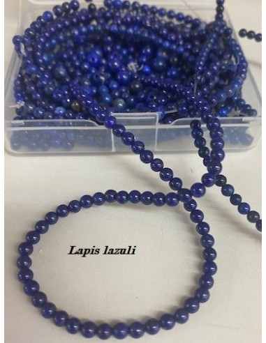 Lapis lazuli 4mm création