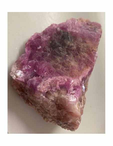 Cobaltocalcite brute fuchsia