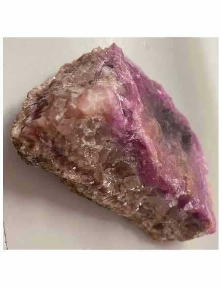 Cobaltocalcite brute fuchsia
