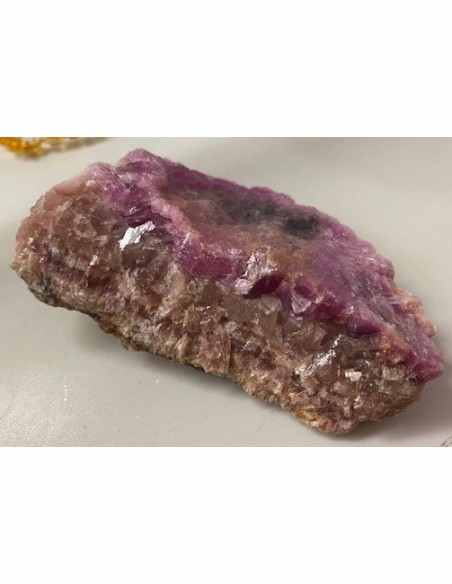 Cobaltocalcite brute fuchsia