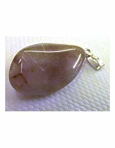 Quartz rutiles de titane en pendentif