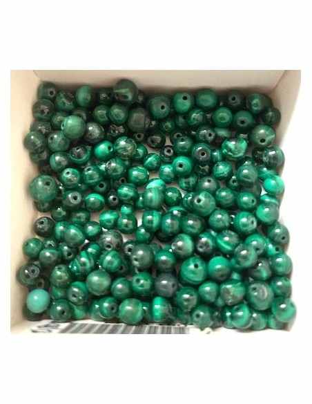 Malachite 4mm perle création