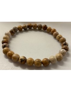 Bracelet Jaspe paysage 6mm