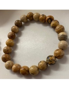 Bracelet Jaspe paysage 8mm