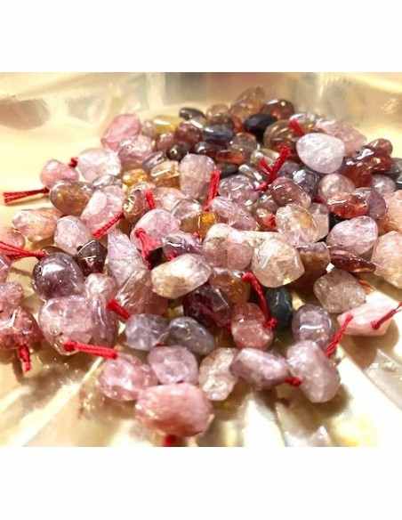 Spinelle rouge 5mm création bijoux