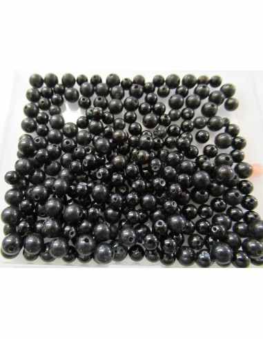 Obsidienne noire 4mm création