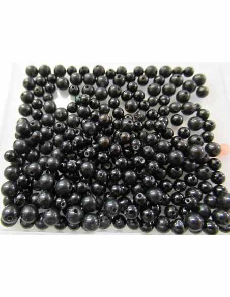 Obsidienne noire 4mm création