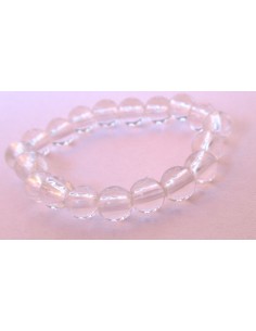 Anneau cristal de roche 4mm 2