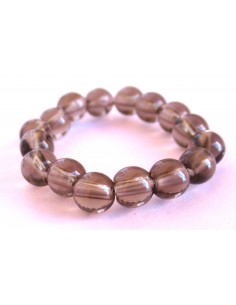 Anneau quartz fumé 4mm