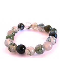 Anneau agate mousse 4mm