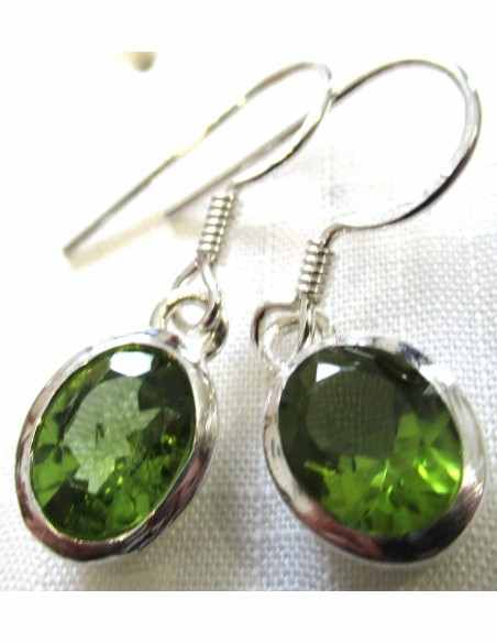 Boucles d'oreilles péridot