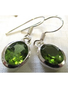 Boucles d'oreilles péridot 2